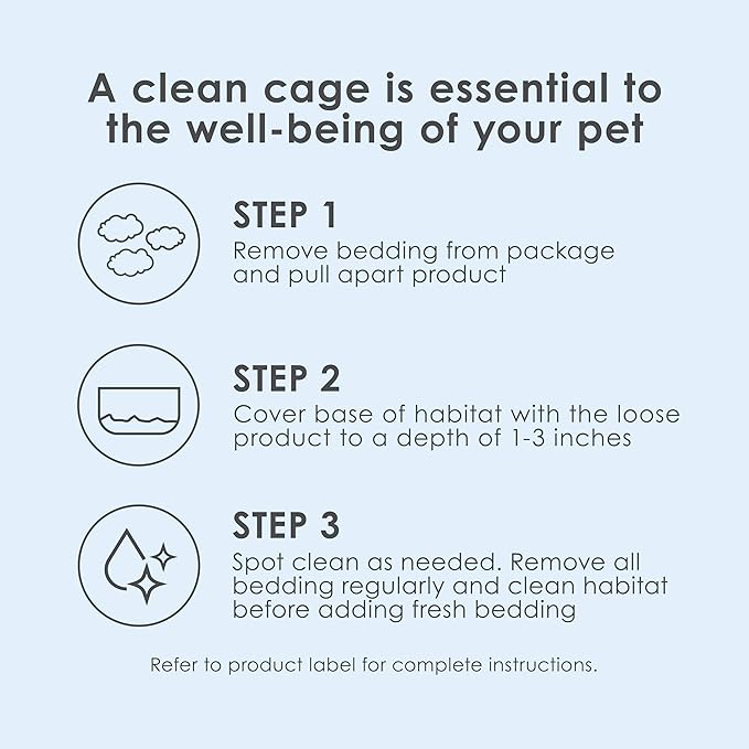 Kaytee Clean & Cozy Natural Paper with Extreme Odor Control Bedding, Made with 100% Recycled Paper