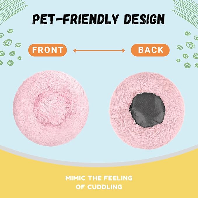 Bunny Bed 2 Pack Rabbit Hideout Large Soft & Comfortable Small Animal Bedding Cozy Bed Mat Warm Hideaway Cage Accessories for Guinea Pig