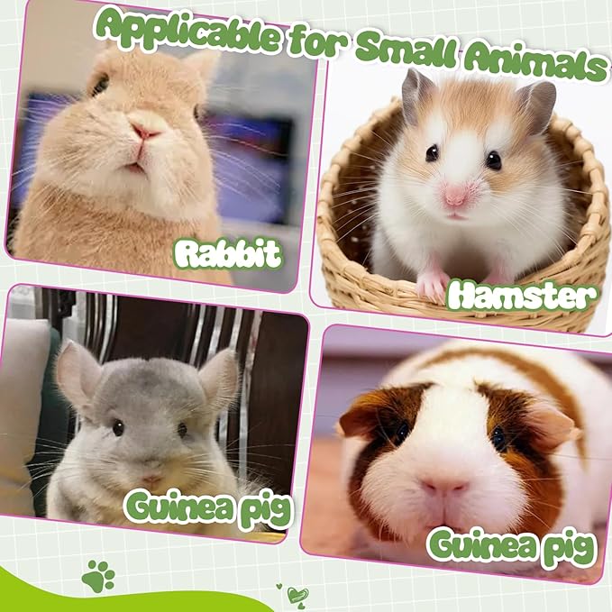 Rabbit Digestive Treats – High Fiber Herbal Capsules with Probiotics, Supports Gut Health & Regular Digestion, for Rabbits & Guinea Pigs, 36 Capsules