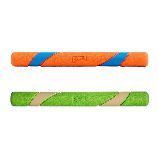 Chuckit! Interactive Dog Toy Ultra Fetch Stick Day & Night Bundle, 12 Inches, Outdoor, Pack of 2