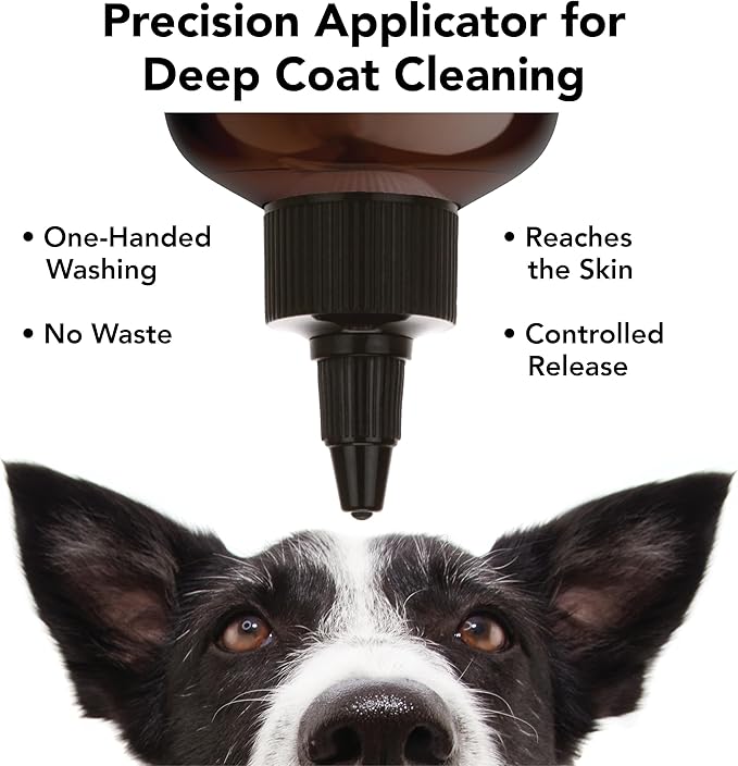 Pride and Groom The Non Shedder | Dog Grooming Shampoo for Doodles and Dogs that Do Not Shed | Tearless All Natural Body Wash with Coat-Specific Ingredients that Enhance Shine – 16oz