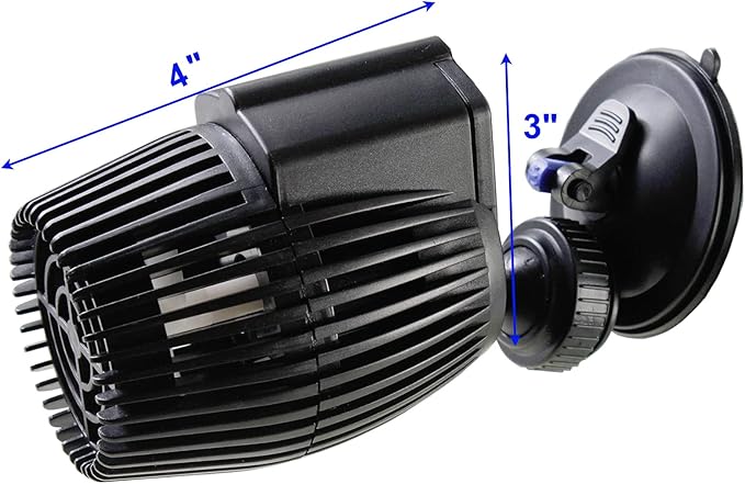 AQUANEAT Circulation Pump, 2100GPH Aquarium Wave Maker, Fish Tank Powerhead Submersible Water Pump with Suction Cup