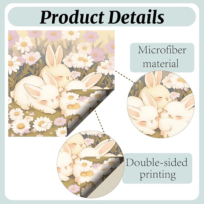 CREATCABIN 6Pcs Glasses Cleaning Cloth Eyeglass Cleaner Cloth Lens Wipes for Cleaning Eyeglasses Reusable Multicolor Rabbit Soft Microfiber for Camera Laptops Screens Cell Phone 6x6Inch