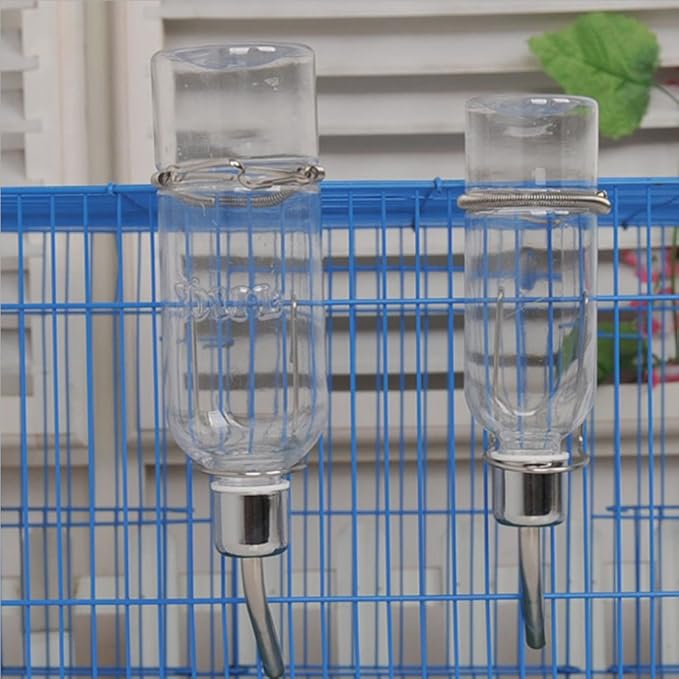 350ml Hamster Water Bottle No Drip Pet Wire Cage Water Feeder Animal Crate Waterer For Hedgehog Sugar Mice