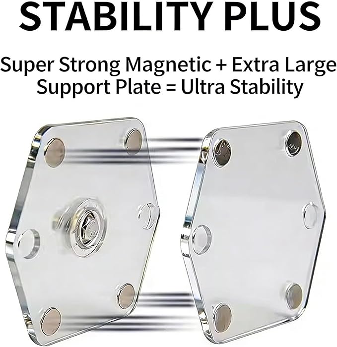 Magnetic Hamster Wheel 7 Inch Silent Exercise Wheel No-Drill Cage Mount Z5101-6