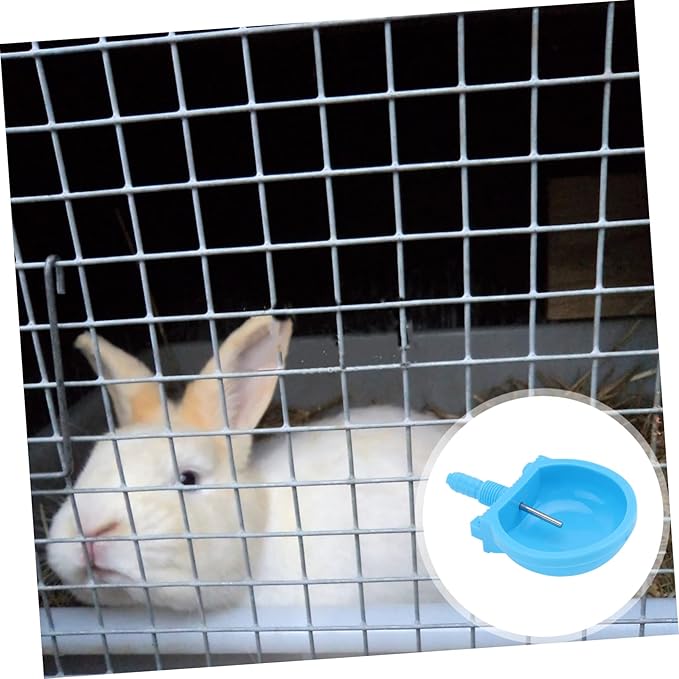 Happyyami Automatic Drinking Bowl for Rabbits Ferrets and Other Small Animals 5-Piece Set Food-Grade Material Leak-Proof Design for Indoor and Outdoor Use