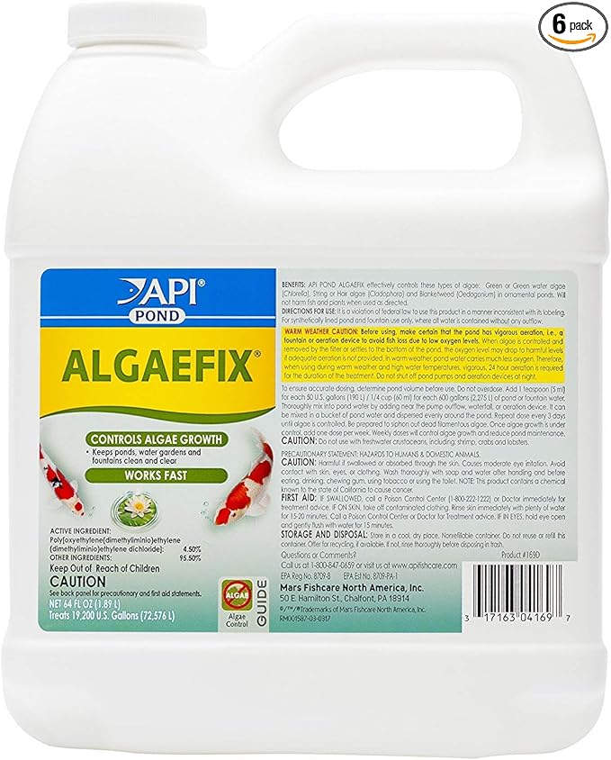 API POND ALGAEFIX Algae Control 64-Ounce Bottle (FF-169D)