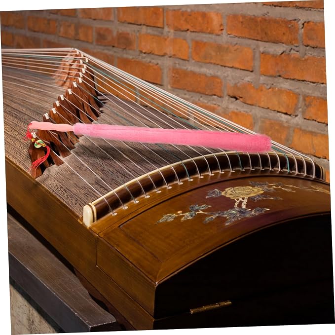 Milisten Guzheng Cleaning Brush Zither Care Brush Soft Rabbit Hair String Instrument Musical Instrument Cleaner