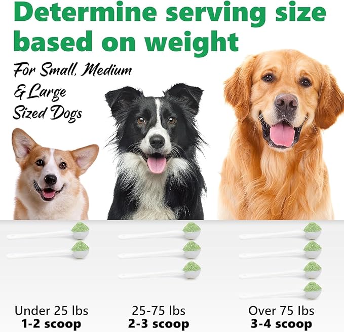 Dog Dental Care Plaqueoff Powder for Pets, Teeth Cleaning Powder for Dogs & Cats Breath Freshener for Bad Breath, Tartar Remover, Plaque Off, and for Rabbit