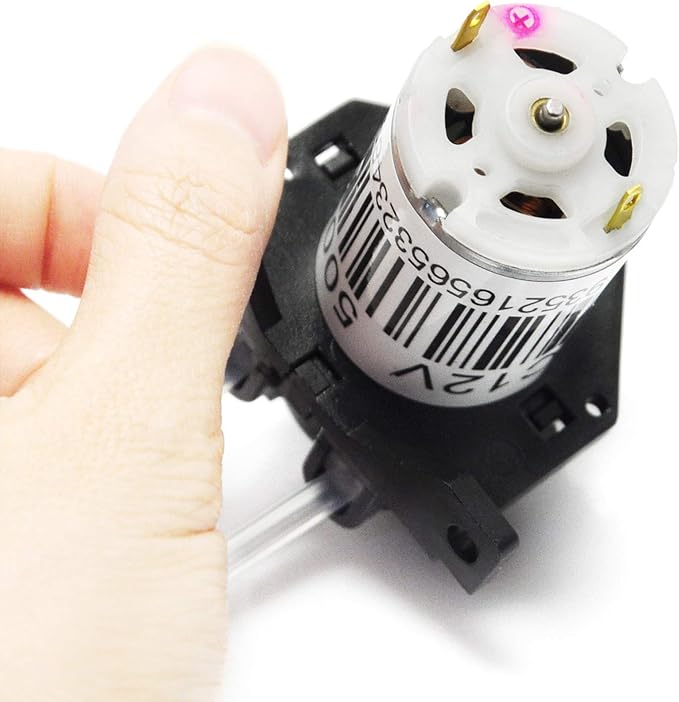 Gikfun 12V DC Dosing Pump Peristaltic Dosing Head with Connector For Arduino Aquarium Lab Analytic Diy AE1207