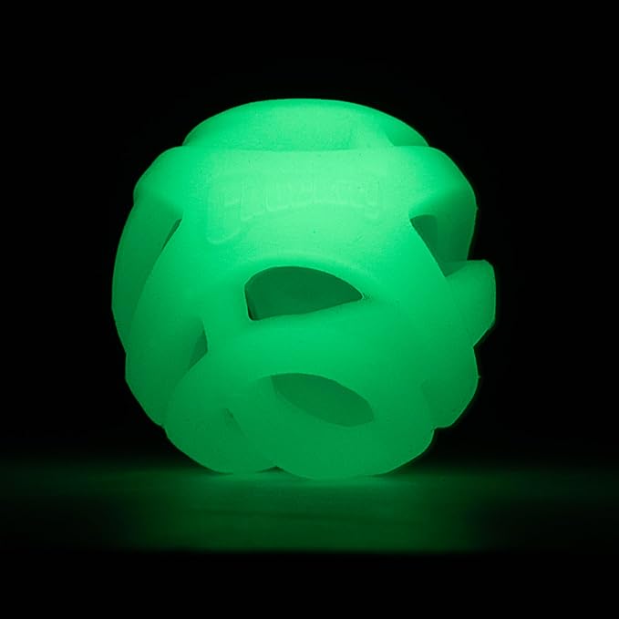 Chuckit! Air Glow Fetch Ball Dog Toy, Medium (2.5 Inch) Pack of 1, for Breeds 20-60 lbs