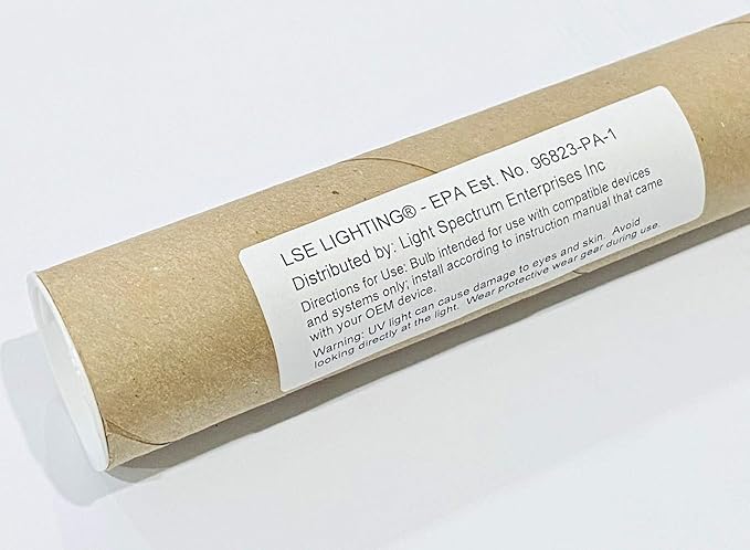 LSE Lighting PL-S9W 9W UV Replacement for Coralife Turbo Twist 3X, Clear