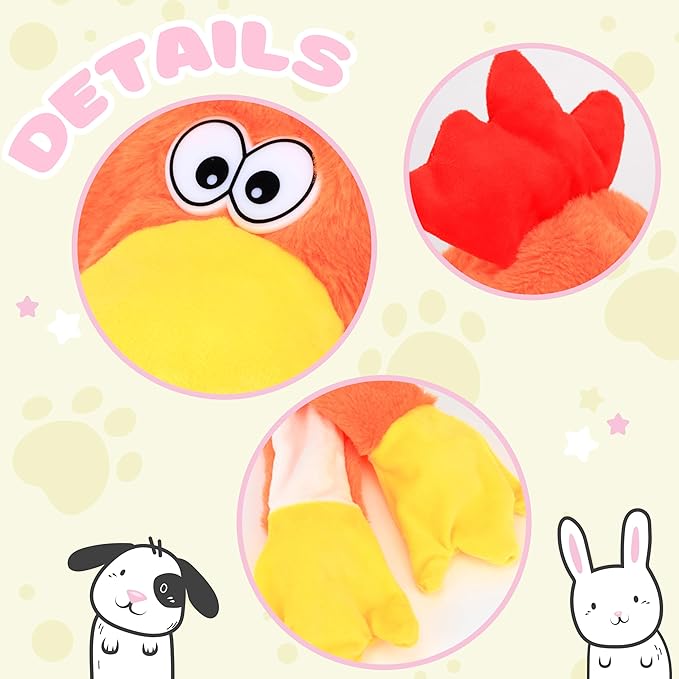 Bubblepompom Animal Hat with Ears Moving Jumping Pop Up Beating Hat Plush Holiday Cosplay Dress Up Funny Gift for Kids