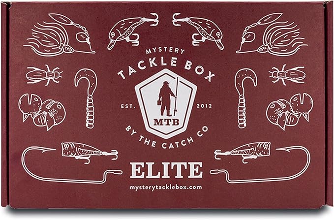 Catch Co Mystery Tackle Box Inshore Saltwater Fishing Kit | Redfish | Striped Bass| Snook | Speckled Trout | Flounder