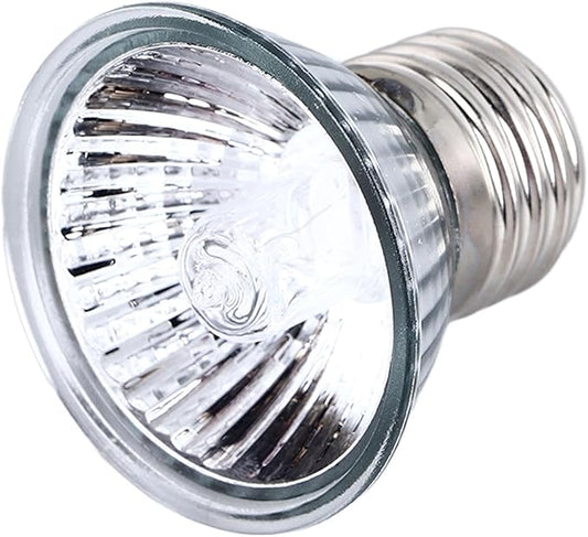 YOUTHINK Superior Reptile Heat Lamp for Lizards - Energy Efficient 360 Degree Lighting and Warm UVA UVB Basking Lamp, Suitable for Birds, Chickens (25W)