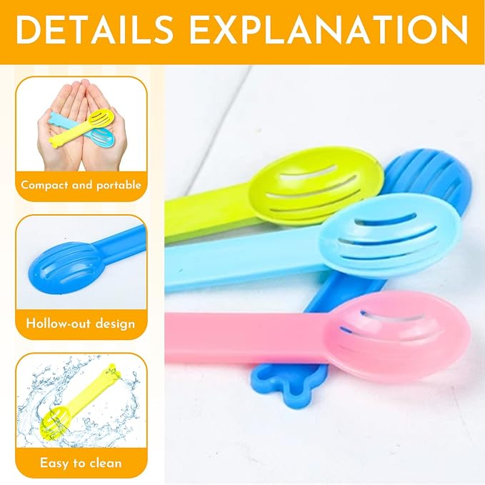 Small Scooper Poop Scoop Set, 10Pcs, for Hamster & Reptile | Small Animal Care Tool,fine litter scoop