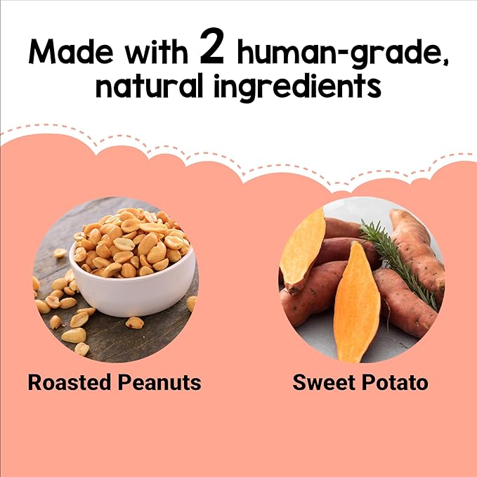BEAUMONT BASICS Flavors Food Topper and Gravy for Dogs - Peanut Butter Recipe, 6.0 oz. - Human Grade, Grain Free - Perfect Kibble Seasoning and Treat Mix for Picky Dog or Puppy