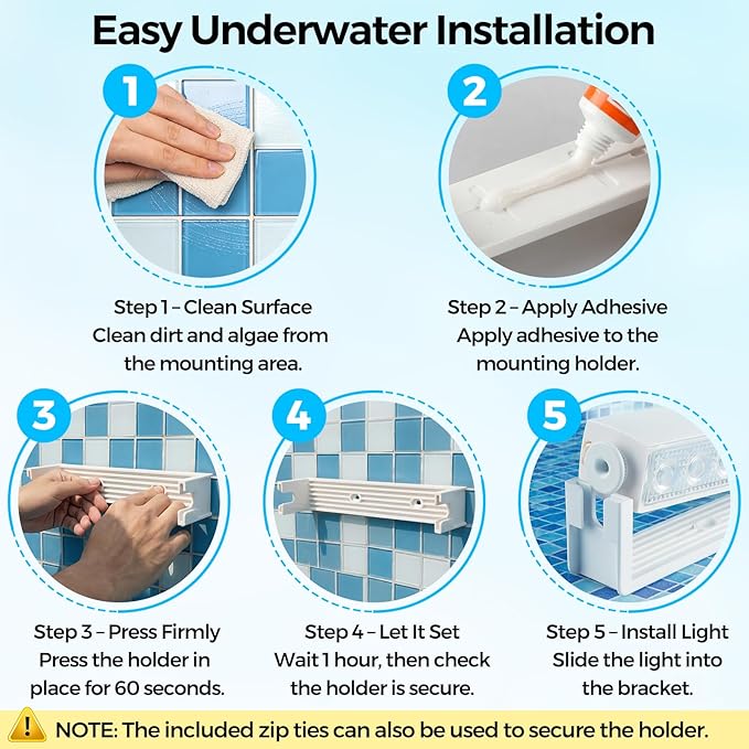 BOBKID Rechargeable Pool Lights for Inground Above Ground Pool, IP68 Waterproof Underwater Submersible Light with Remote, 7 RGB Color LED Light for Pond Bathtub Aquarium Garden Decoration, 4 Pack