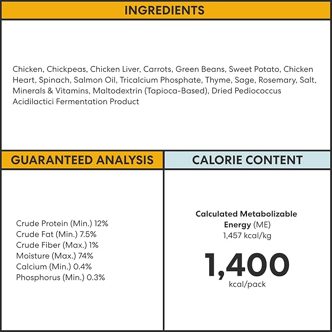 The Pets Table Human-Grade Variety Pack Fresh Dog Food, Dog Food Topper or Complete Meal, 9 Count of 32 to 36-oz Pouches, 19lbs