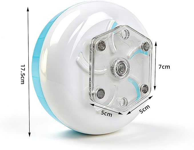 Magnetic Hamster Wheel 7 Inch Silent Exercise Wheel No-Drill Cage Mount Z5101-6