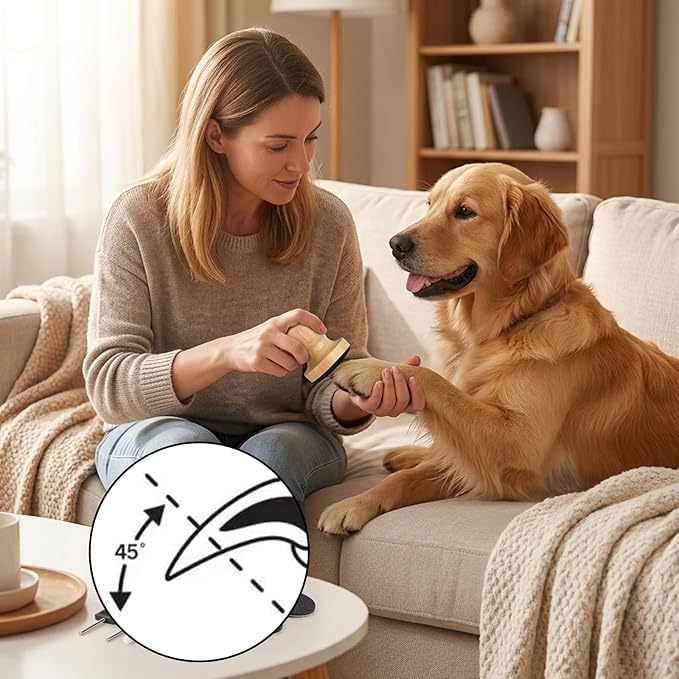 Dog Nail Scratch Board, Dog Scratch Board, 11 Pcs for Nail Care, Cat Nail File Scratcher for Dogs and Cats, Nail Grooming Kit with Sandpapers