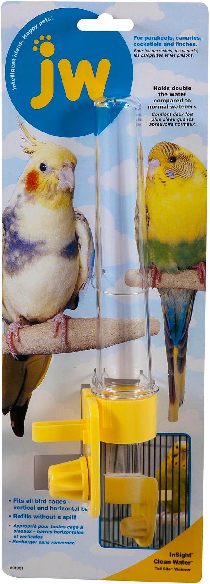 JW Clean Water Silo Bird Waterer