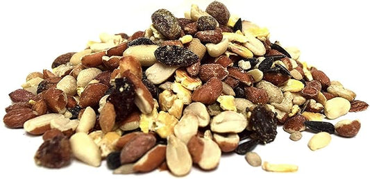 Lyric Fruit and Nut Wild Bird Seed - High Energy Wild Bird Food Mix - Attracts Woodpeckers, Chickadees & Other Songbirds -20 lb. Bag