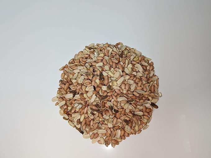 Old Potters Wildlife Shelled Peanuts, 25 lbs for Birds, Squirrels, and Other Animals. USA Grown Non-GMO, Small Farm, Raw Shelled Peanuts. Wildlife Grade, 25 lbs.