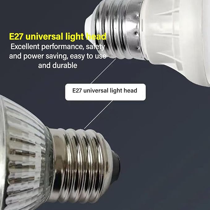 220V Reptile Heat Lamp, Professional Efficient Save Energy 360 Degree Lighting Warm UVA UVB Basking Lamp, Sunlight Bulb for Reptile Amphibian Tortoise Snake Gecko Bearded Dragon Use(#1)