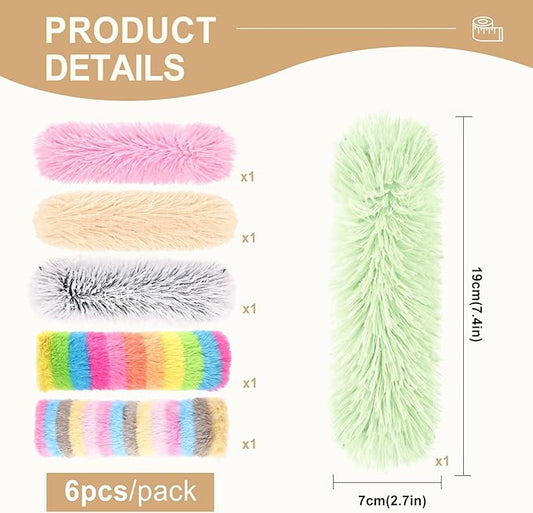 Cat Toys Pillows 6Pcs Catnip Kicker Toys for Cats Promotes Kitty Exercise
