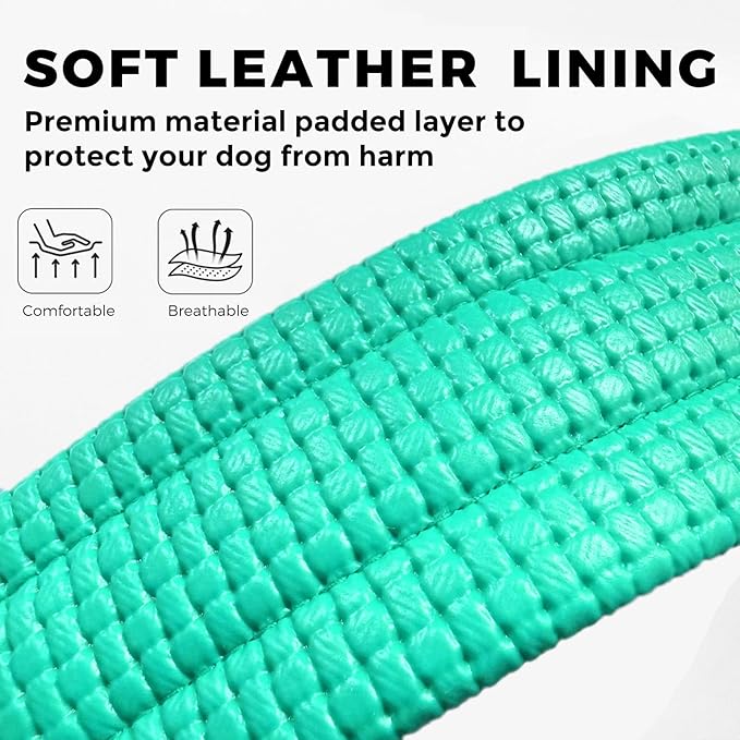 Nylon Dog Muzzle for Small,Medium,Large Dogs Prevent from Biting,Barking and Chewing,Adjustable Loop(XXL/Green)