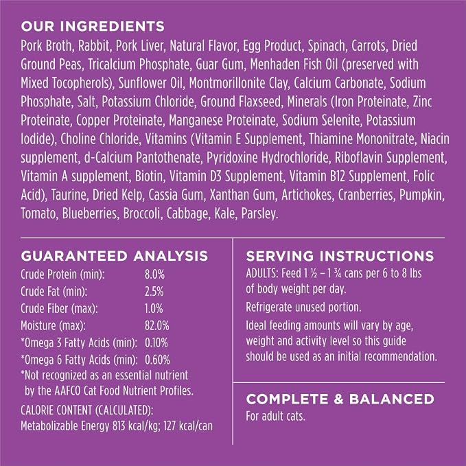 Instinct Flaked Entrée Wet Canned Cat Food - Rabbit, 5.5 Ounce (Pack of 12)