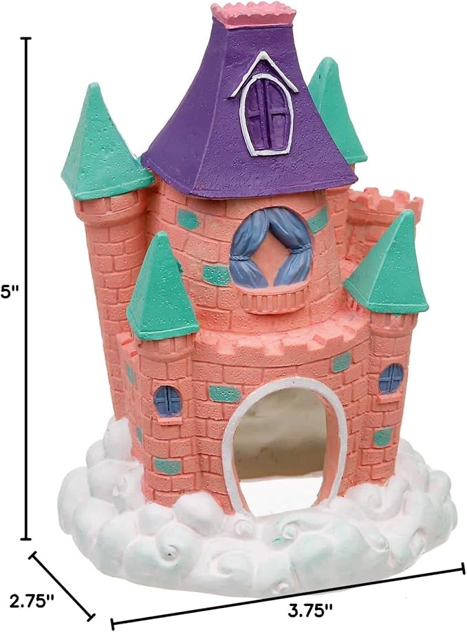 Blue Ribbon 006053 Exotic Environments Pixie Castle Pink