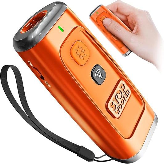 NEW 2026 Dog Bark Deterrent Device - Ultrasonic Anti Barking Device for Dogs - Humane Rechargeable Bark Control & Dog Training Tool for Small Medium Large Dogs - Indoor Outdoor Anywhere Daily