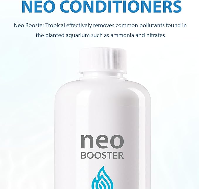 Aquario Neo Booster Tropical - Rapid Pollutant Removal, Shortens Filtration Cycle, Ideal for Planted Aquariums, All-in-One Aquarium Water Conditioner - Water Conditioner for Aquarium Tank - 1000ml