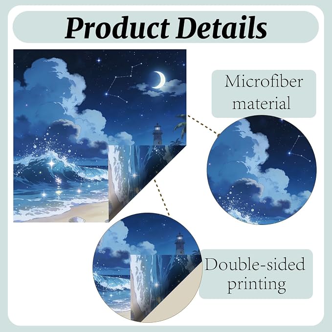 CREATCABIN 6Pcs Glasses Cleaning Cloth Scenery Microfiber Cleaning Cloths Suede Fiber Glasses Cleaner Wipes Soft Washable Microfiber Reusable for Eyeglasses Camera Laptops Screens Phone 6 x 6 Inch