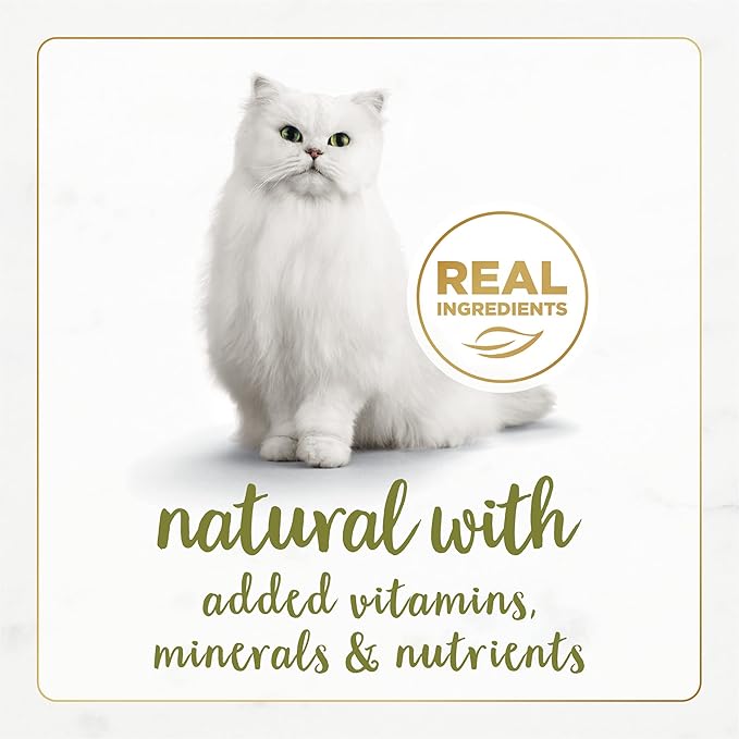 Purina Fancy Feast Wet Cat Food Gourmet Naturals White Meat Chicken Recipe in Wet Cat Food Gravy - (Pack of 12) 3 oz. Cans