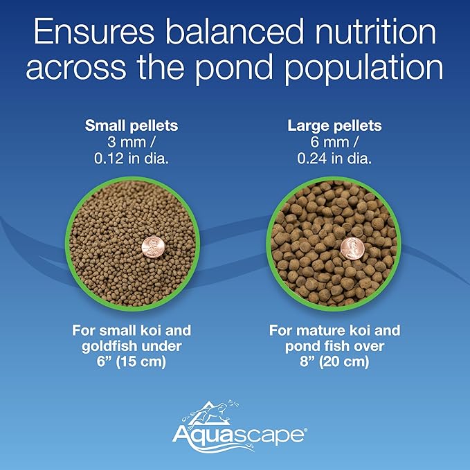 Aquascape Premium Cold Water Fish Food Pellets (4.4 lbs / 2 kg)