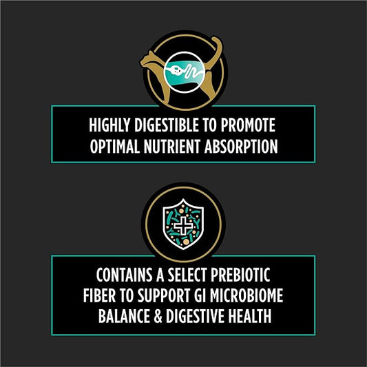 Pro Plan Veterinary Diets Purina EN Savory Selects Gastroenteric with Chicken and with Turkey in Gravy Feline Formulas – Digestive Cat Food - (Pack of) 5.5 oz. Cans