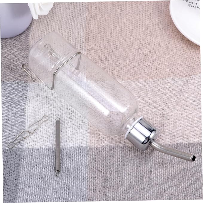 Balacoo Portable Kettle Bunny Water Dispenser Puppy Accessories for Small Dogs Water Bottle Dog Cage Aquarium Water Bottle Holder Botella De Agua para Hamster Pet Supplies Automatic Feeder