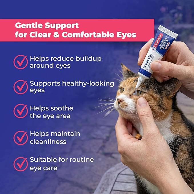 EYEMYCIN Pet Eye Health for Dogs, Cats, Cattle, Sheep, Horses, Birds and Puppies, Kitten (2 Pack)