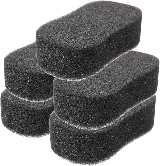 NOLITOY 5 Pcs Horse Grooming Sponges for Cleaning and Bathing Soft Comfortable Grip Sponge Kit for Removing Dirt and Sweat Marks After Riding