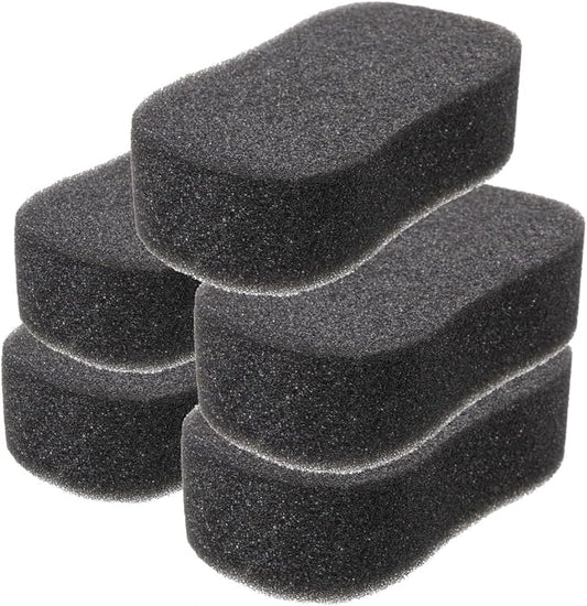 NOLITOY 5 Pcs Horse Grooming Sponges for Cleaning and Bathing Soft Comfortable Grip Sponge Kit for Removing Dirt and Sweat Marks After Riding