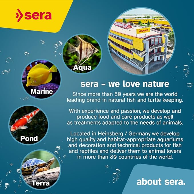 Sera O-Nip Stickies 24 Tabs 0.6 oz | Complete Feed for All Ornamental Fish | Adhesive Tablets Stick to The Aquarium Glass | High Protein | No Dyes & Preservatives | with Bloodworms, Krill & Tubifex