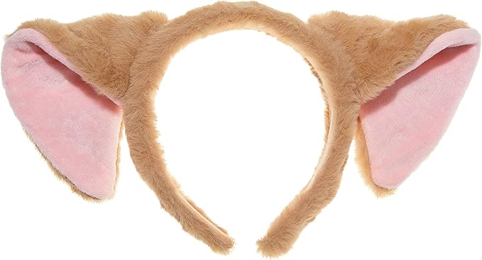 CHEU Puppy dog ears headband costume (brown)