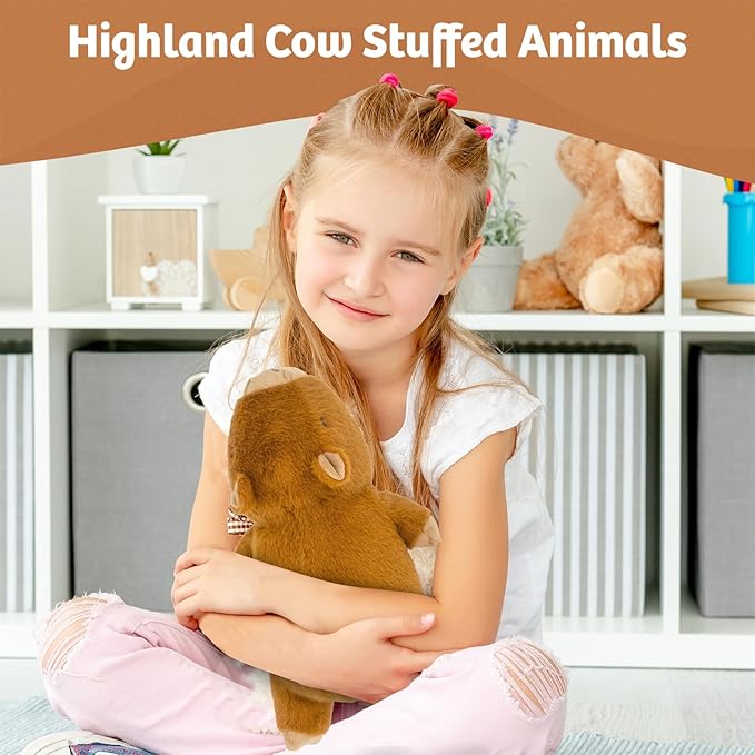 Marysun Microwavable Capybara Stuffed Animal - Weighted Stuffed Animal Plush, Heating Pad, Cozy Gift for Girls|Women|Kids|Elder People, 9.8in, 1.65lb