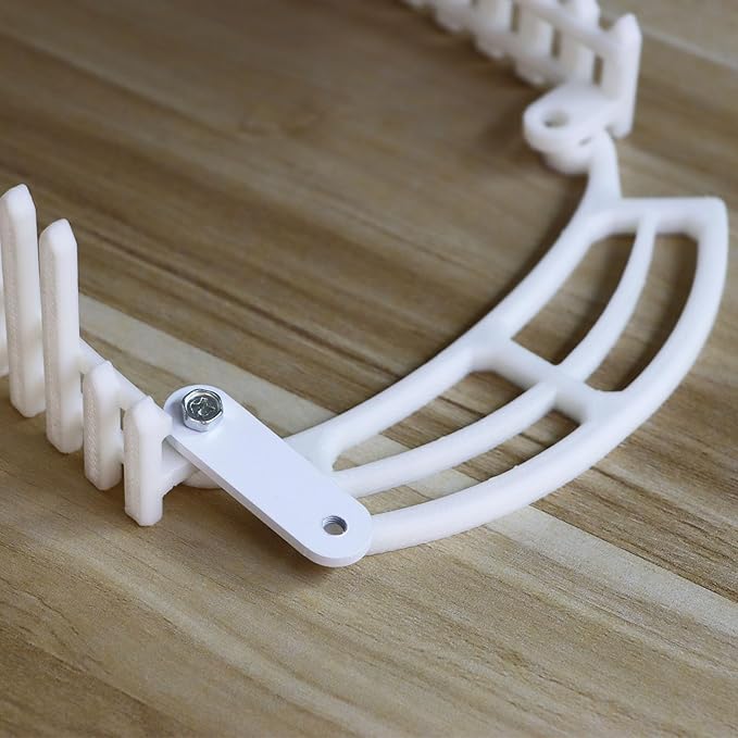 PIAOLGYI Extender for Bird Buddy Bird Feeder,Suet Ball Holder Extension Accessories Compatible with Bird Buddy Birdfeeder(White)