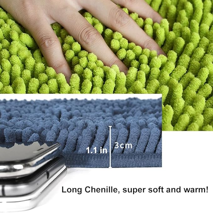 Oncpcare Guinea Pig Liner Rabbit Washable Pee Pads Reusable Guinea Pig Training Pad Small Animal Sleeping Bedding Mat for Bunny Fleece Liners for Chinchilla Cage