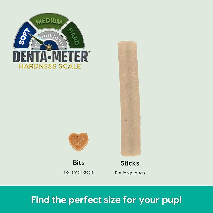 ARK Naturals Breath Bursts Brushless Toothpaste Dog Treats, Dog Dental Bits for Small Breeds, Unique Texture Helps Clean Teeth & Freshen Breath, Peppermint, 4 oz, 1 Pack