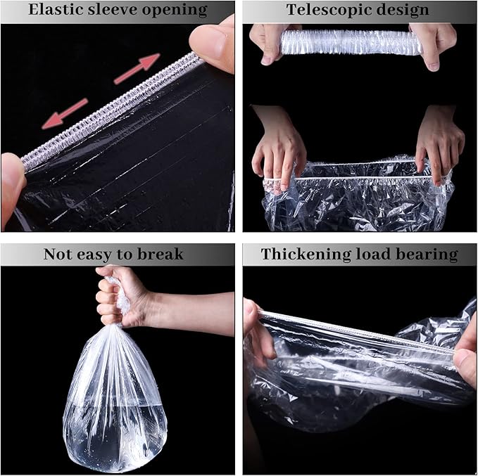 BNOSDM 100 PCS Rabbit Cage Liners Disposable Guinea Pig Cage Liner Hamster Tray Liner Plastic Small Animals Bedding Waste & Litter Pan Bag Universal Toilet Film for Bunny Hedgehog Ferret Rat